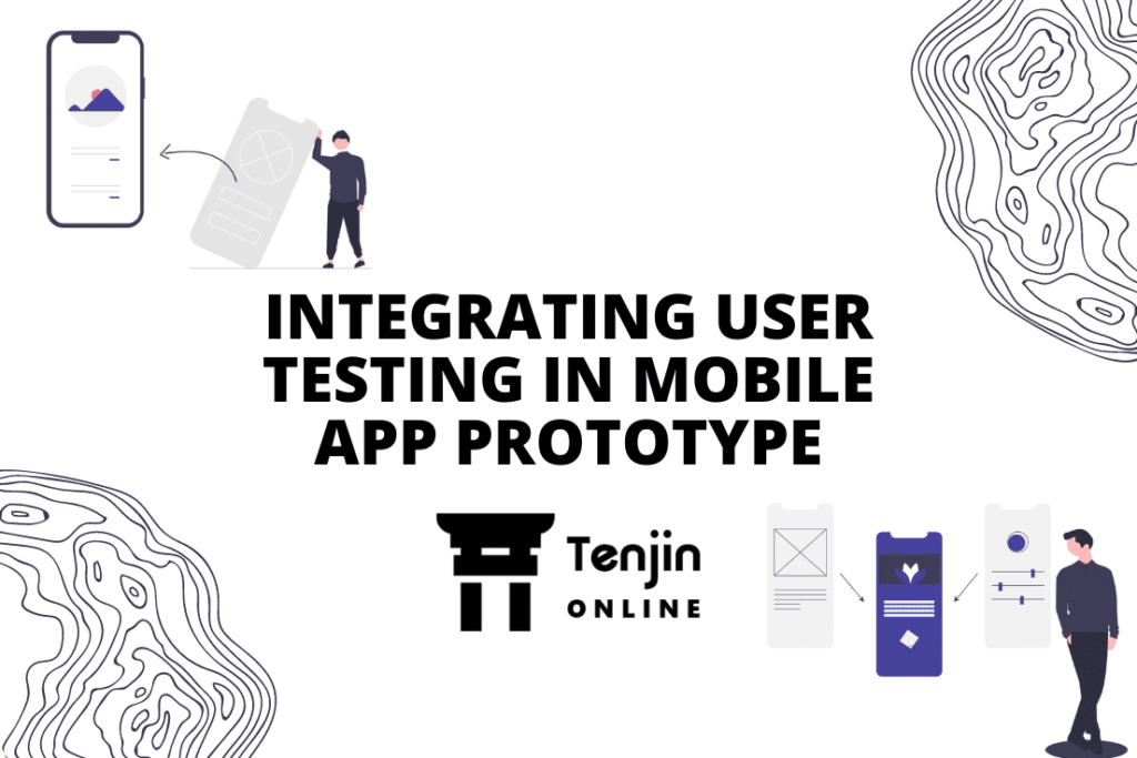 Integrating user testing in mobile app prototype