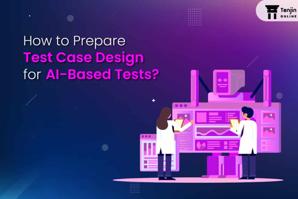 Test case design for AI- based tests